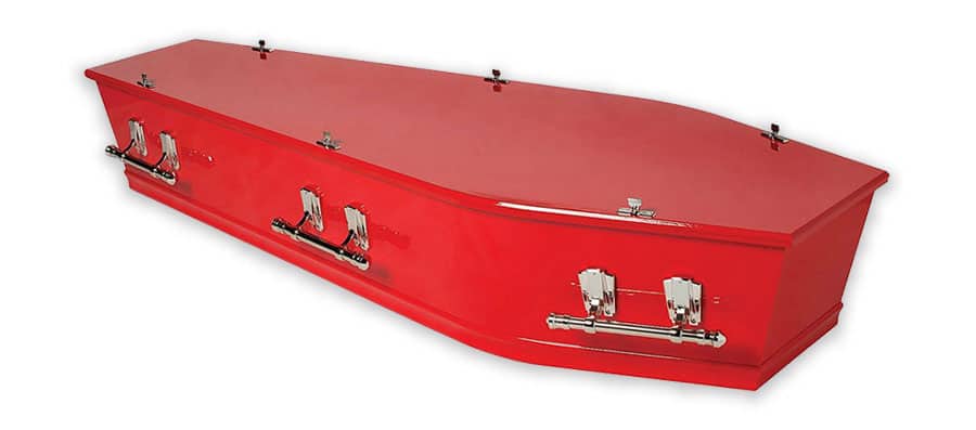 Hmorris Caskets Richmond Red